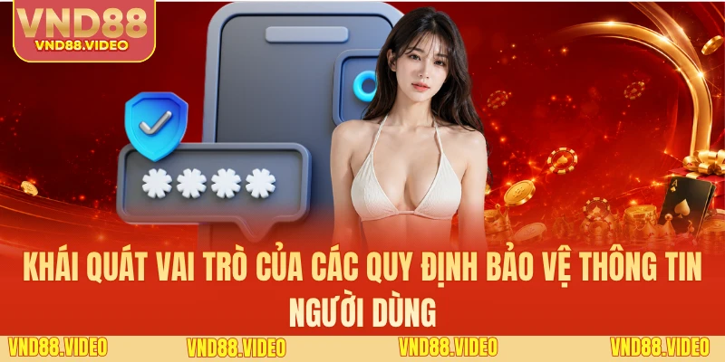 Khái quát vai trò của các quy định bảo vệ thông tin người dùng