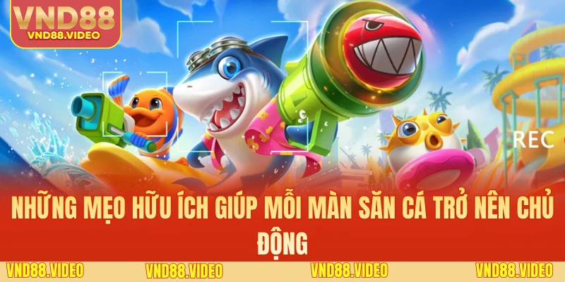 Những mẹo hữu ích giúp mỗi màn săn cá trở nên chủ động