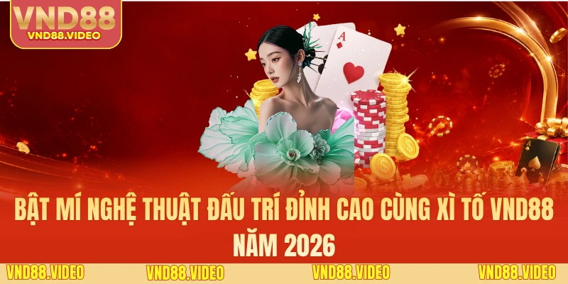 Bật Mí Nghệ Thuật Đấu Trí Đỉnh Cao Cùng Xì Tố VND88 Năm 2026